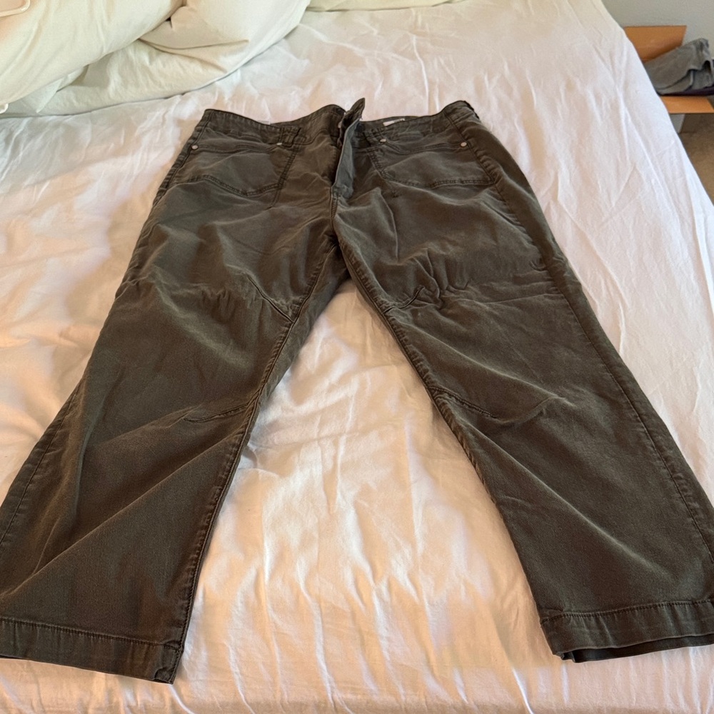 PAIGE Men's Olive Chinos